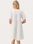 Part Two Pamia Cotton Textured Smock Dress
