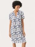 Part Two Aminase Floral Linen Blend Tunic Dress