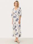 Part Two Ruthys Floral Linen Blend Midi Dress