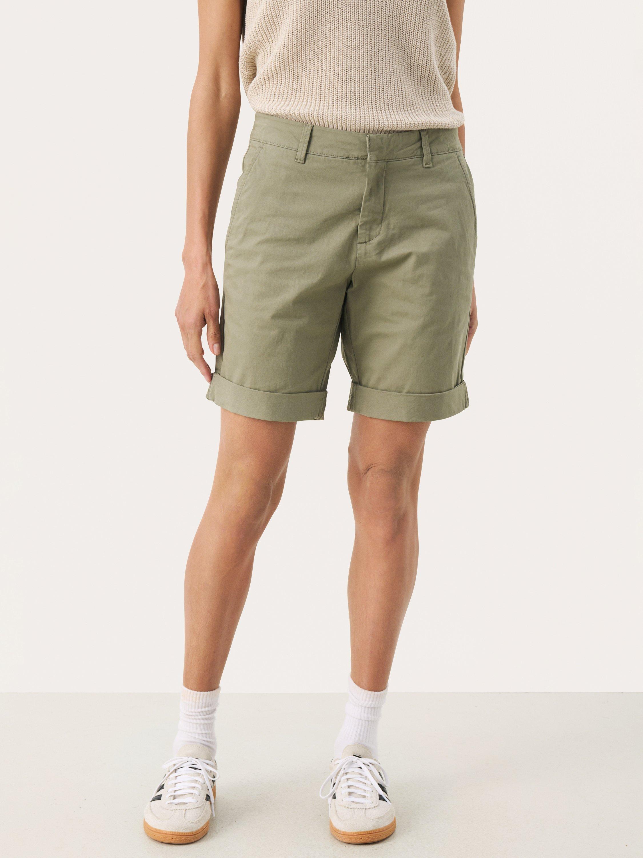 Product image 1 of 6, which shows Part Two Hanijan Shorts, Mid Green, 8