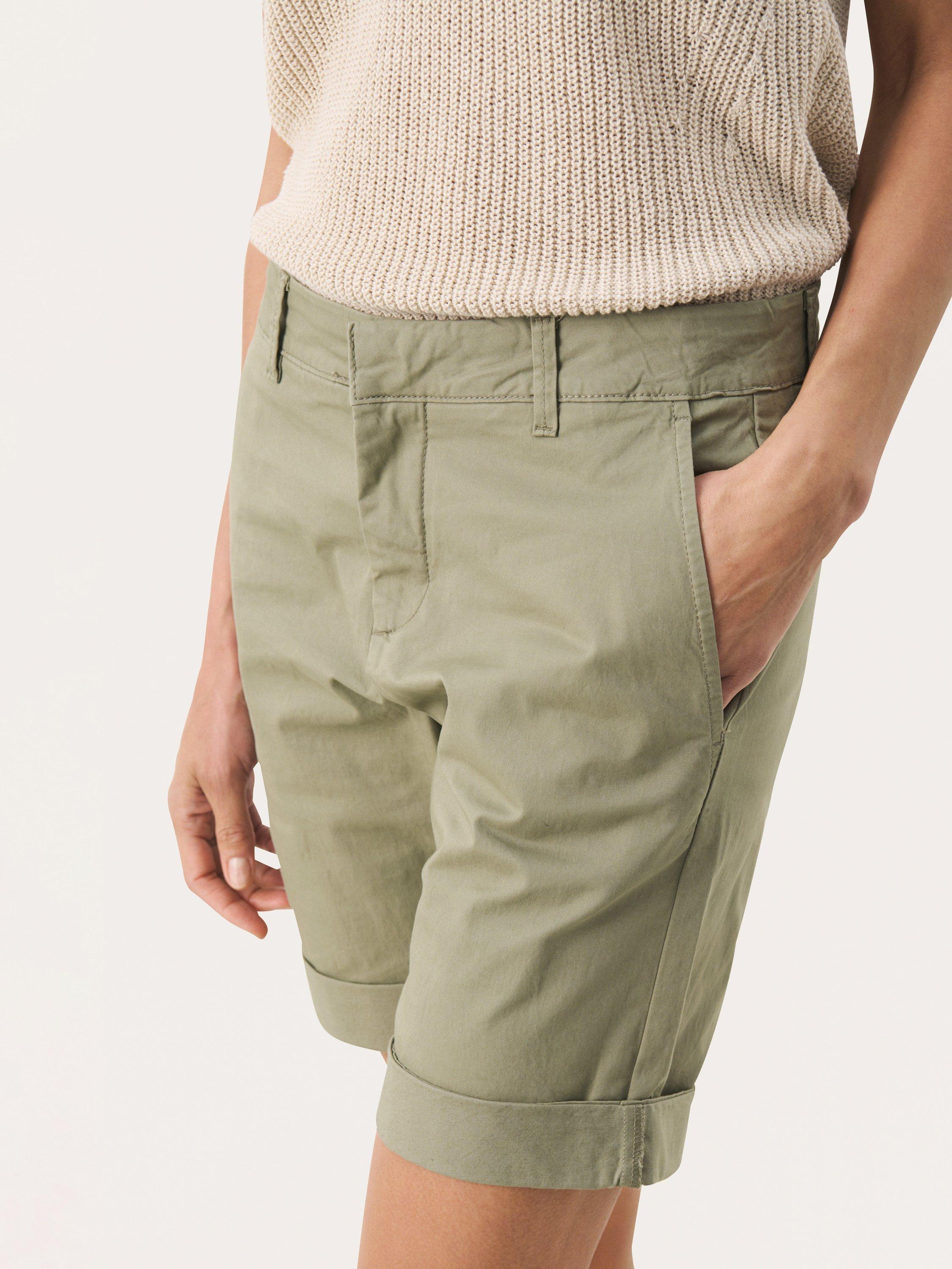 Product image 4 of 6, which shows Part Two Hanijan Shorts, Mid Green, 8