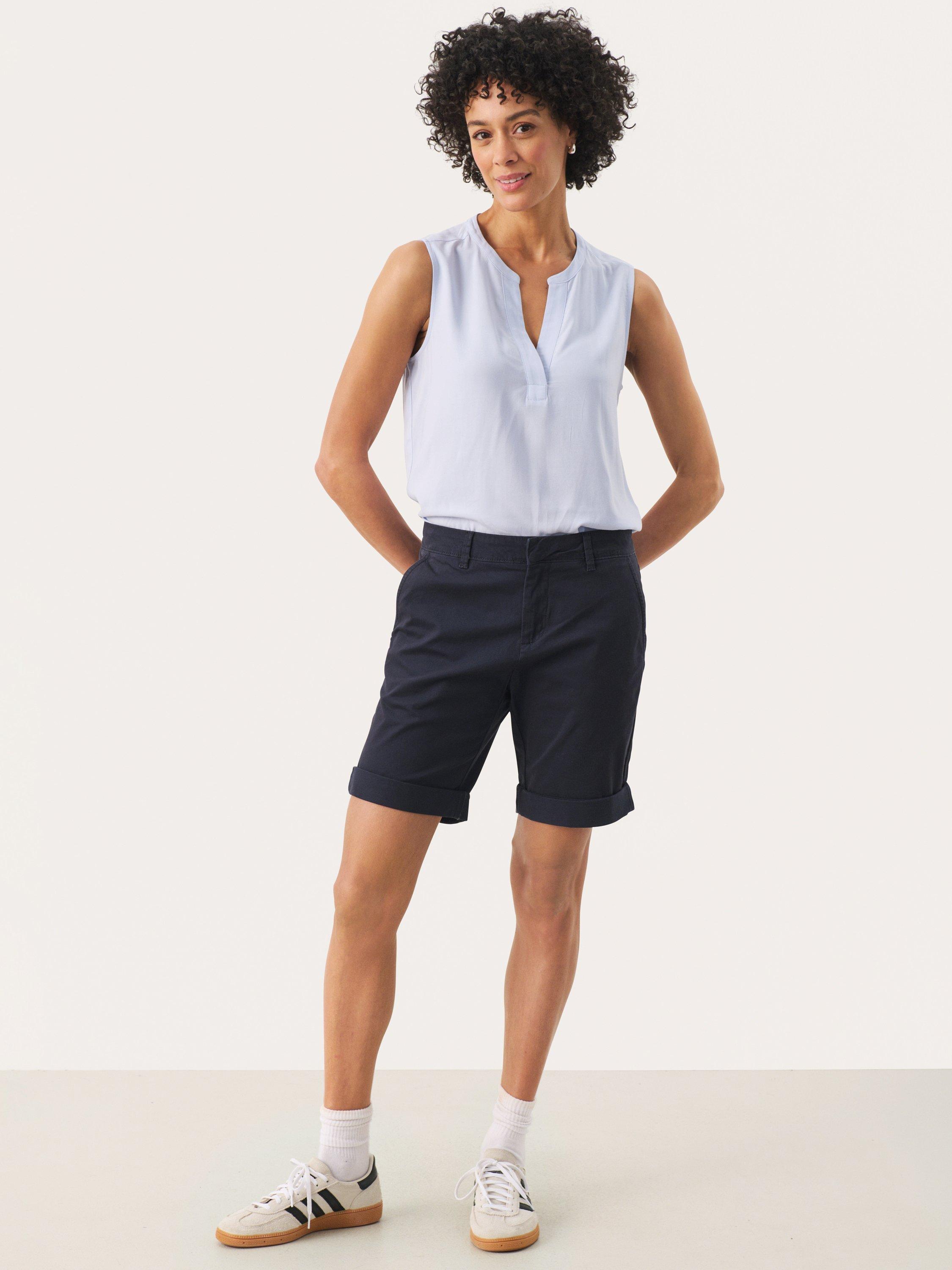 Product image 3 of 6, which shows Part Two Hanijan Shorts, Mid Blue, 8