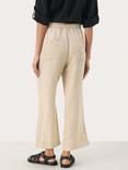 Part Two Eniolas Linen Blend Cropped Wide Leg Trousers