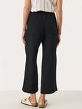 Part Two Eniolas Linen Blend Cropped Wide Leg Trousers