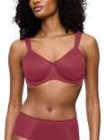 Triumph Essential Minimizer Underwired Bra, Sweet Marsala