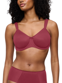 Triumph Essential Minimizer Underwired Bra, Sweet Marsala