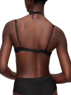 Triumph Night Vegas Underwired Padded Balconette Bra - view 2, Black