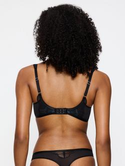 Triumph Palina Moonlight Kiss Lace Underwired Balcony Bra - view 2, Black