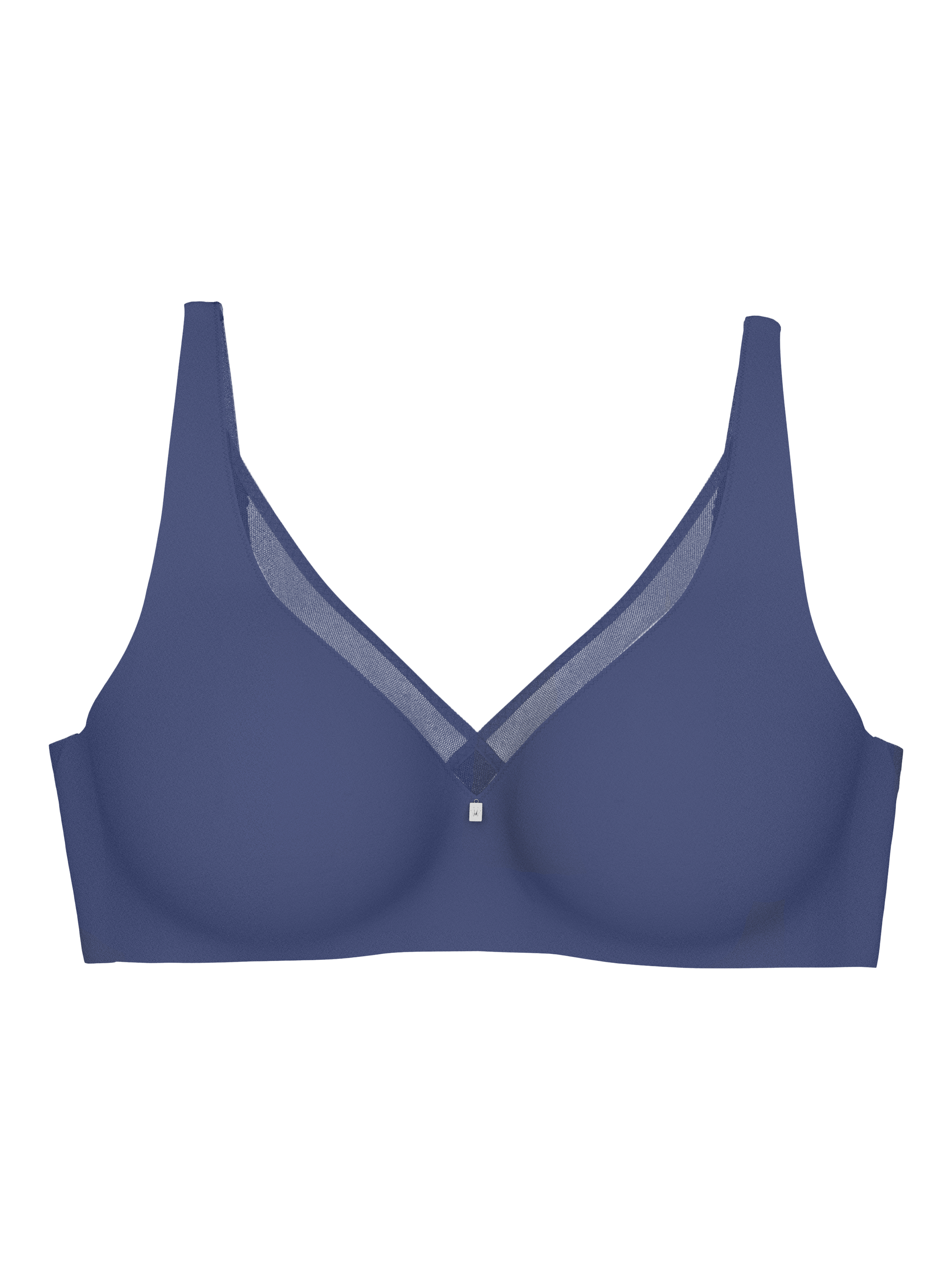 Product image 5 of 5, which shows Triumph True Shape Sensation T N01 Minimiser Bra, Vintage Denim, 32D