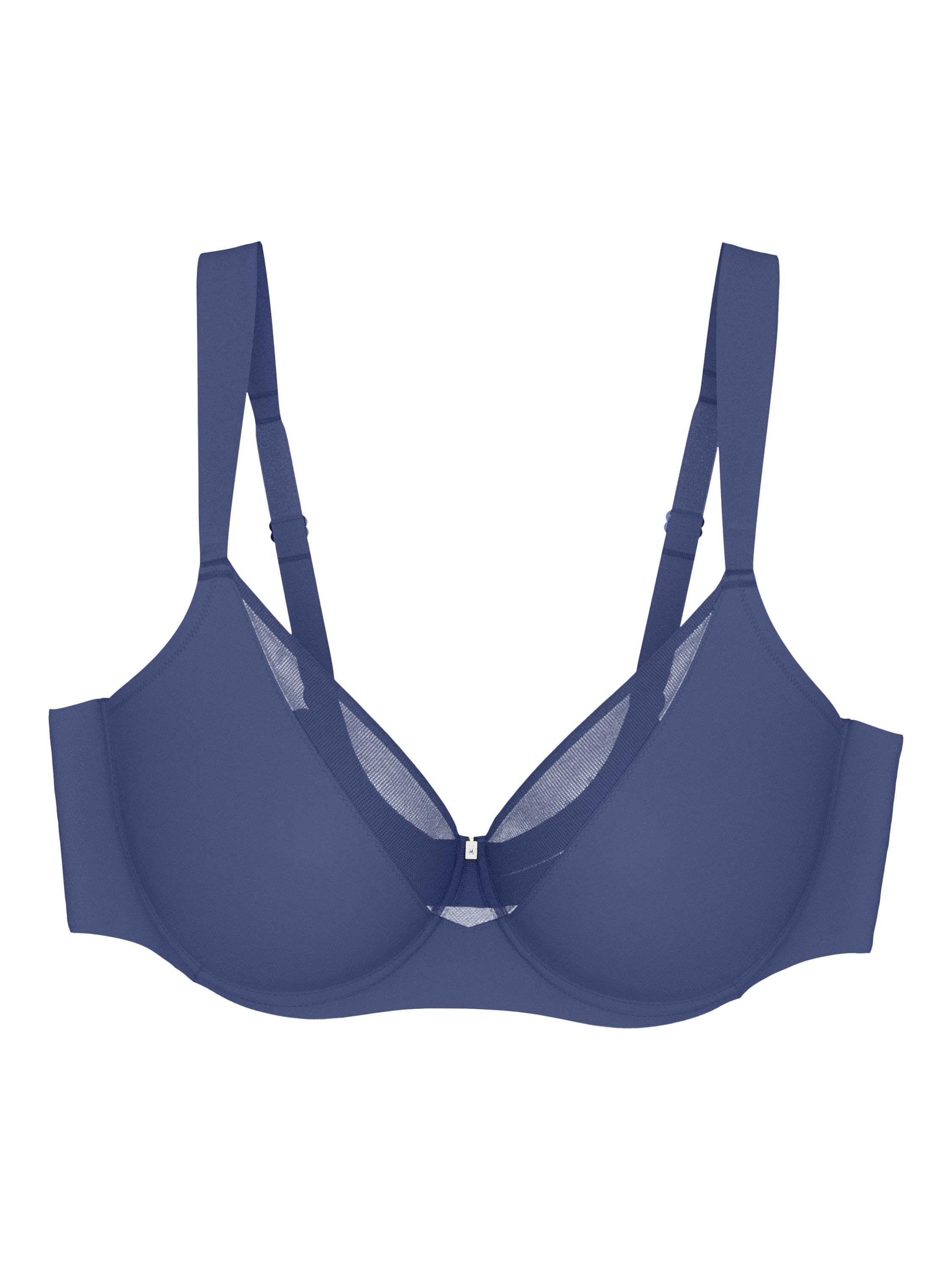 Product image 5 of 5, which shows Triumph True Shape Sensation T Full Cup Bra, Vintage Denim, 32D