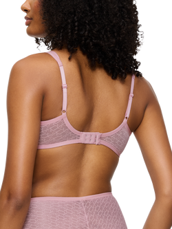 Triumph Signature Sheer W01 Minimiser Bra, Blossom Kiss - view 2, Blossom Kiss