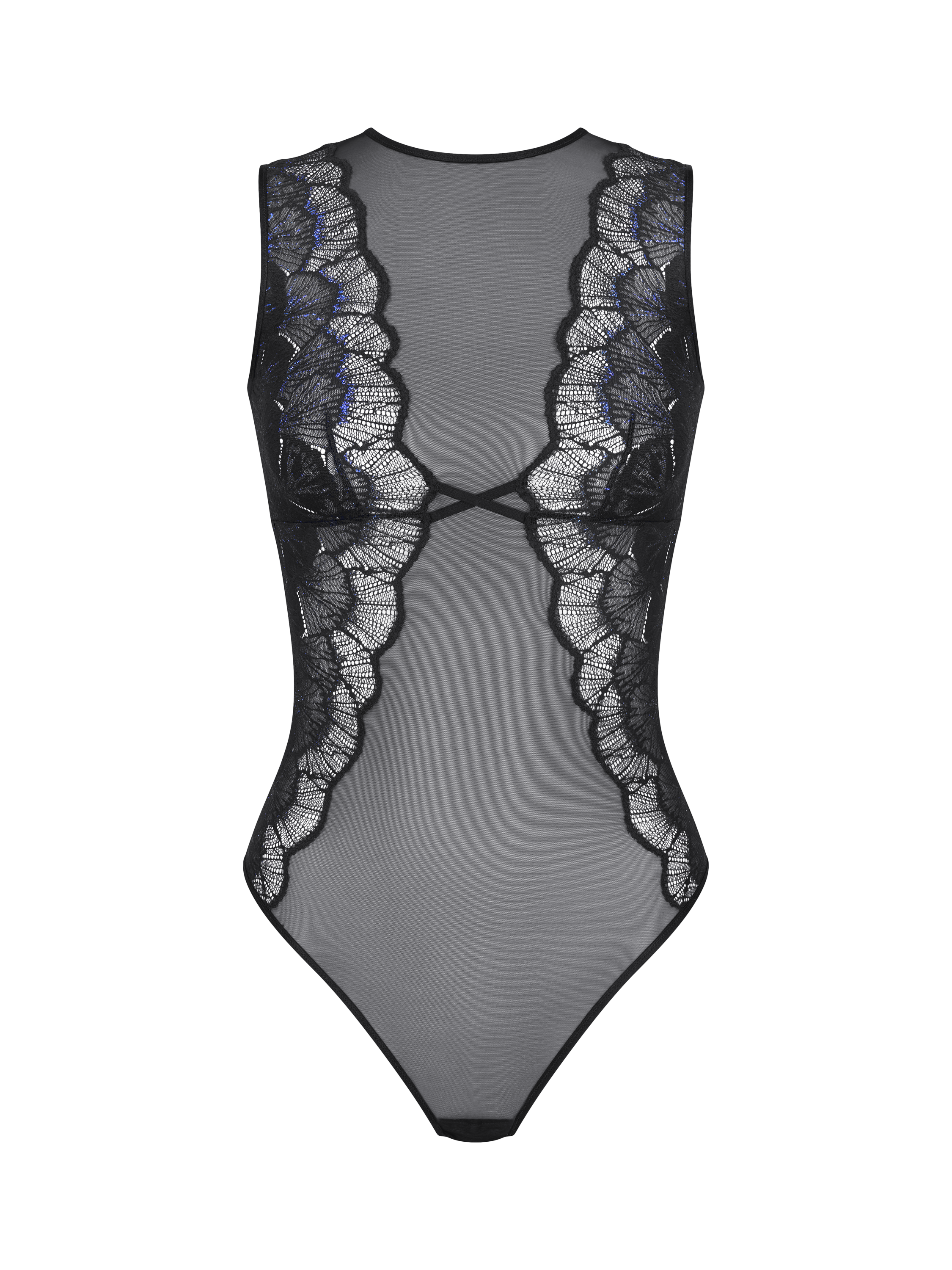 Product image 5 of 5, which shows Triumph Palina Moonlight Kiss Body, Black, L