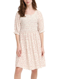 ICHI Vera Floral Dress, Multi
