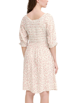 ICHI Vera Floral Dress, Multi - view 2, Multi