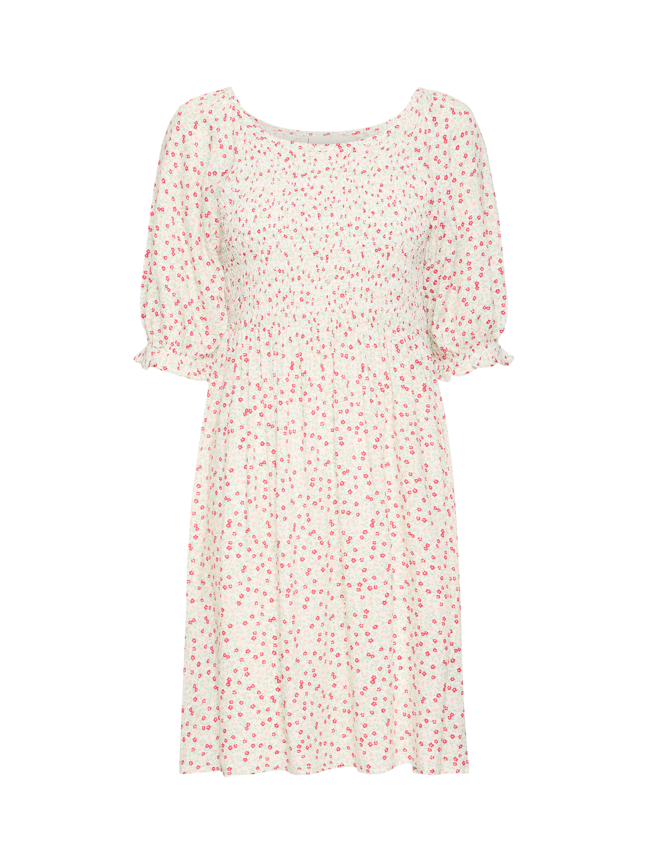 Product image 4 of 6, which shows ICHI Vera Floral Dress, Multi, 12
