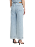ICHI Armios Ankle Grazer Jeans, Light Blue Washed