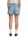 ICHI Haveny Denim Shorts, Washed Light Blue