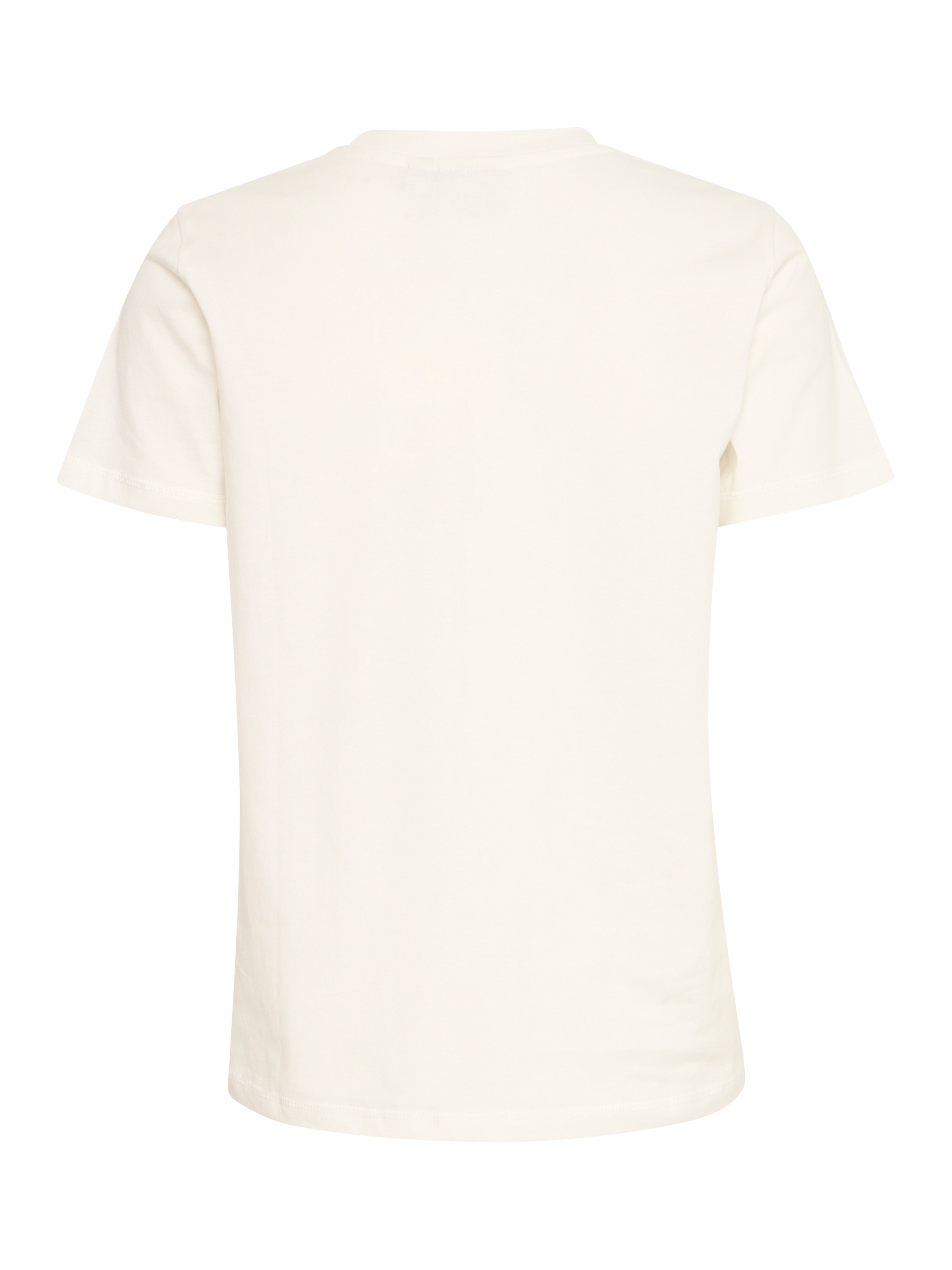 Product image 6 of 7, which shows ICHI Camino Crew Neck Starfish T-Shirt, Cloud/Black, XS