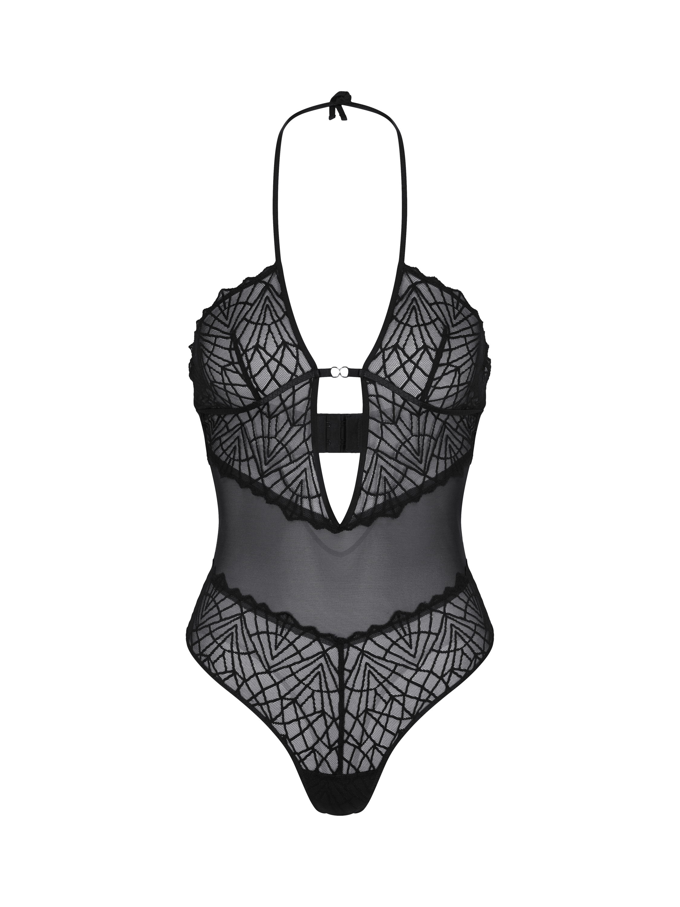 Product image 5 of 5, which shows Triumph That Night in Vegas Bodysuit, Black, M