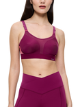 Triumph Triaction Extreme Lite Sports Bra, Dark Wine