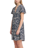 ICHI Haya Ikat Circle Dress, Total Eclipse