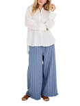 A-VIEW Anemone Viscose Blend Shirt, White