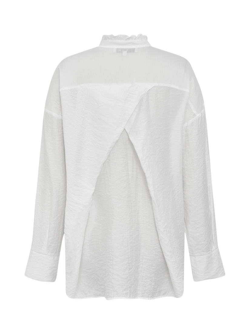 Product image 6 of 6, which shows A-VIEW Anemone Viscose Blend Shirt, White, 8