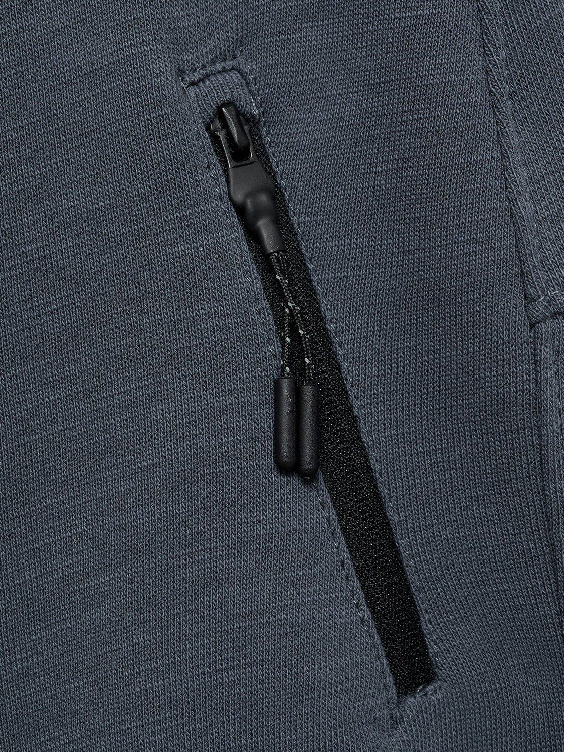 Product image 3 of 4, which shows Mango Kids' Contast Pocket Bermuda Shorts, Dark Grey, 5-6 years