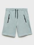 Mango Kids' Contast Pocket Bermuda Shorts, Pastel Grey
