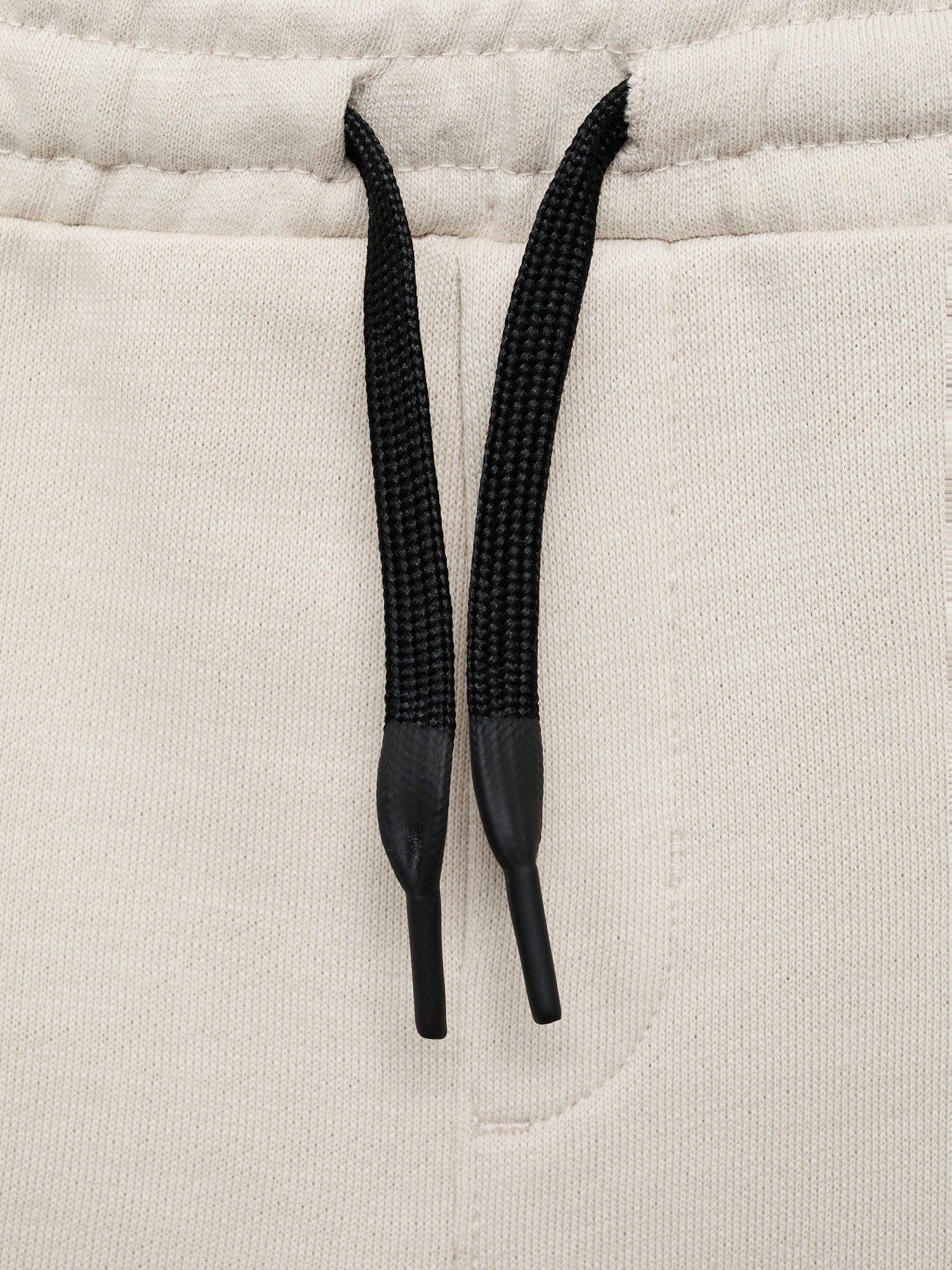 Product image 4 of 4, which shows Mango Kids' Contast Pocket Bermuda Shorts, Natural, 5-6 years