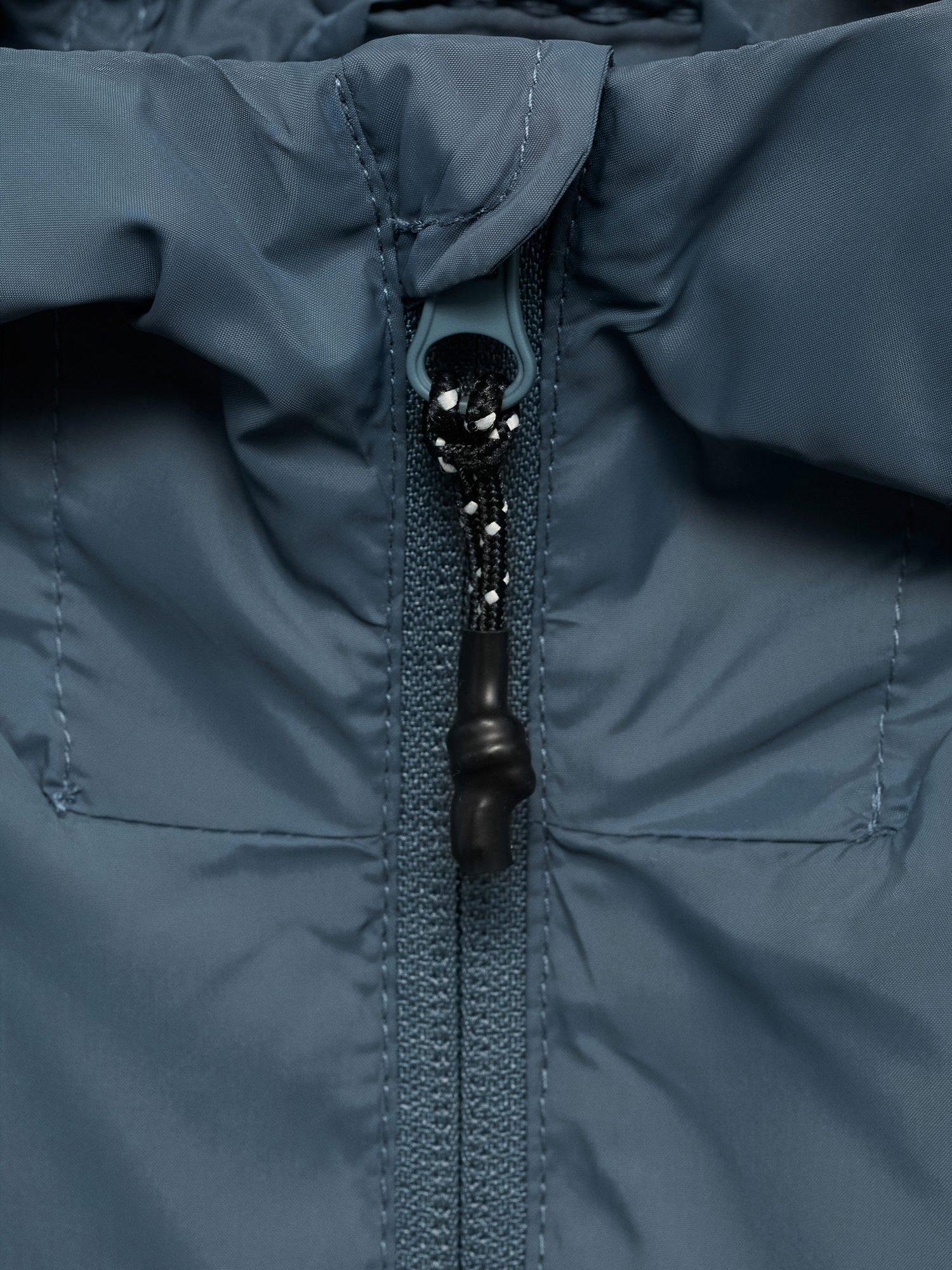 Product image 7 of 7, which shows Mango Kids' Fiona Hooded Raincoat, Medium Blue, 13-14 years
