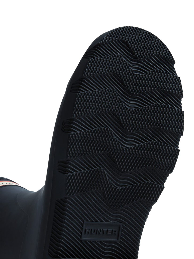 Product image 4 of 4, which shows Hunter Downpour Short Wellington Boots, Hunter Navy, 4
