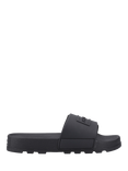 Hunter Core Embossed Slider Sandals