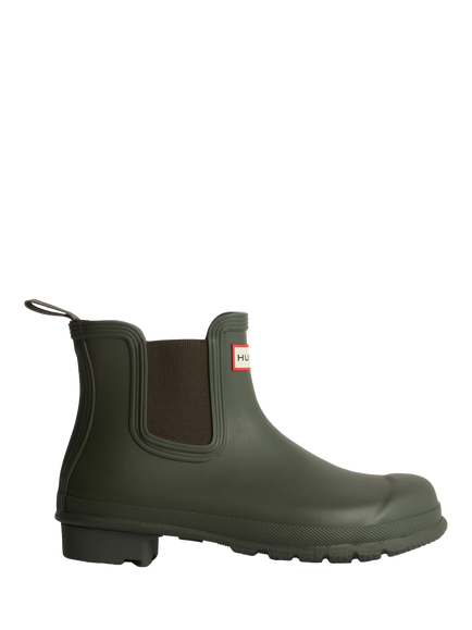 Hunter Original Chelsea Wellington Boots, Dark Olive