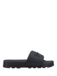Hunter Core Embossed Slider Sandals