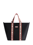 Hunter Robertson Jacquard Webbing Tote Bag, Black