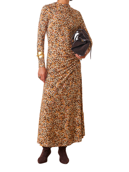 SUNCOO Cesaria Abstract Maxi Dress, Multi, Multi