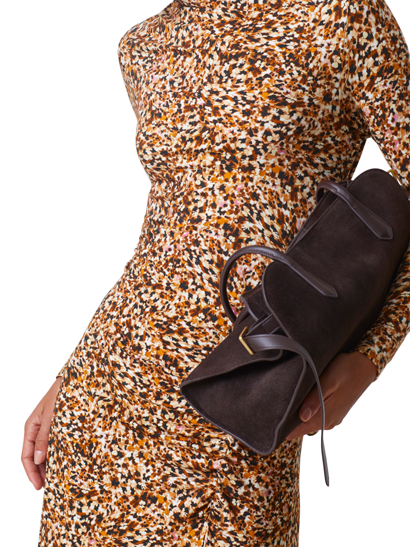 Product image 2 of 4, which shows SUNCOO Cesaria Abstract Maxi Dress, Multi, 8