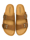 V.GAN Vegan Mango Comfort Footbed Sandals, Tan