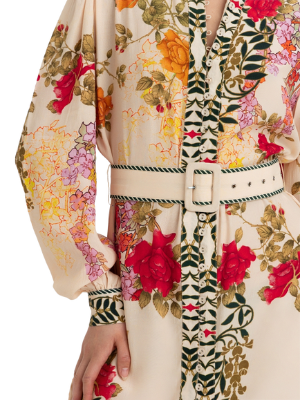 Raishma Brenna Floral Dress - view 2, White