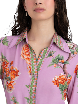 Raishma Enola Floral Dress, Lilac - view 2, Lilac