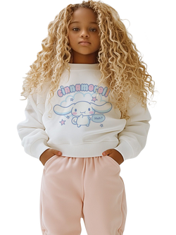 Brand Threads Cinnamoroll Sweatshirt, White, White