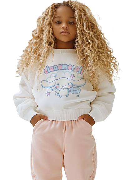 Brand Threads Cinnamoroll Sweatshirt, White, White