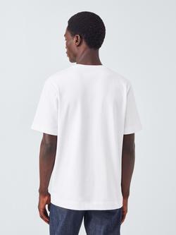 John Lewis J. Lewis The Heavyweight Organic Cotton T-Shirt - view 2, White