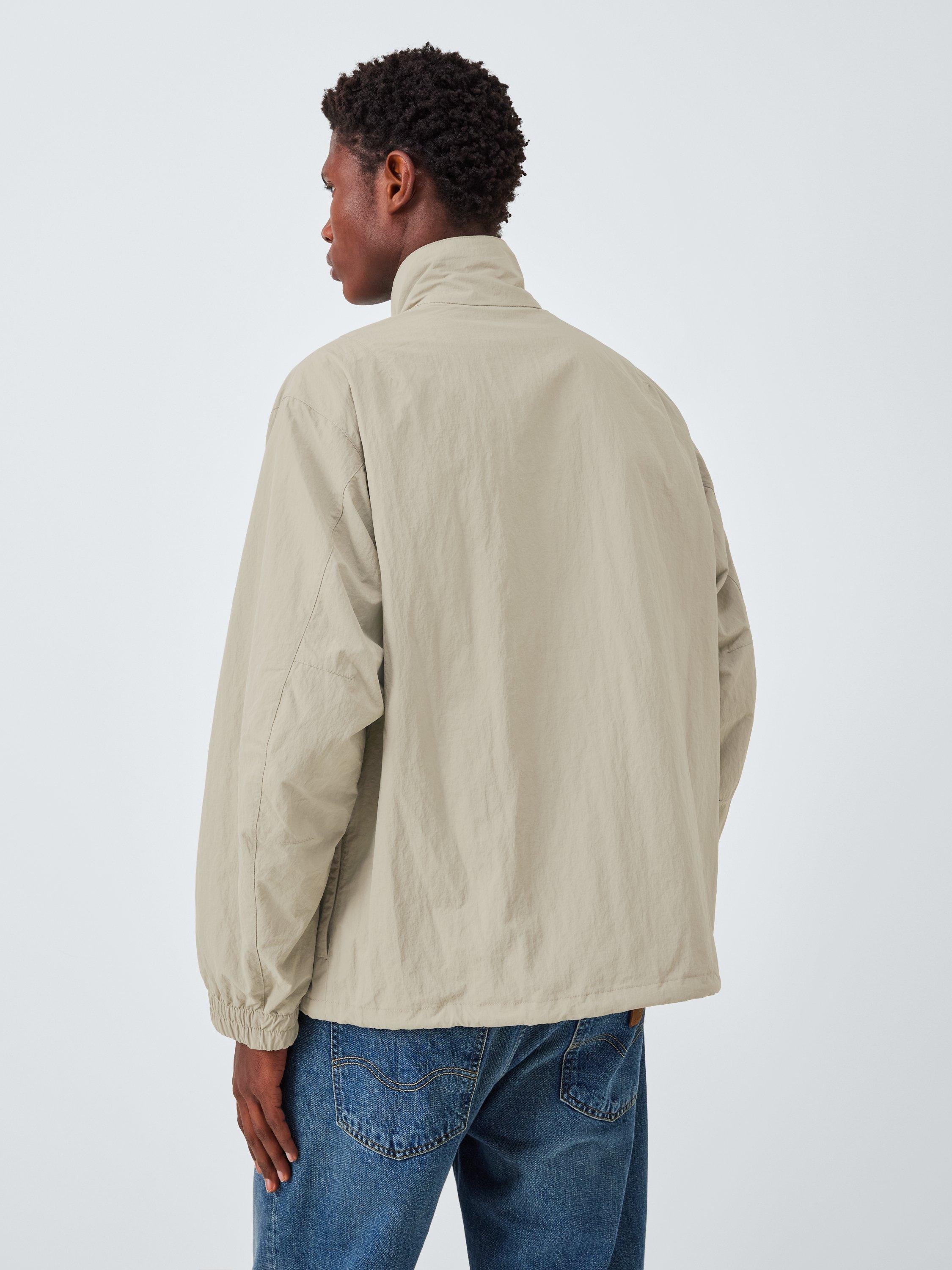 Product image 2 of 6, which shows Barbour Tomorrow's Archive Jig Showerproof Jacket, Concrete, L