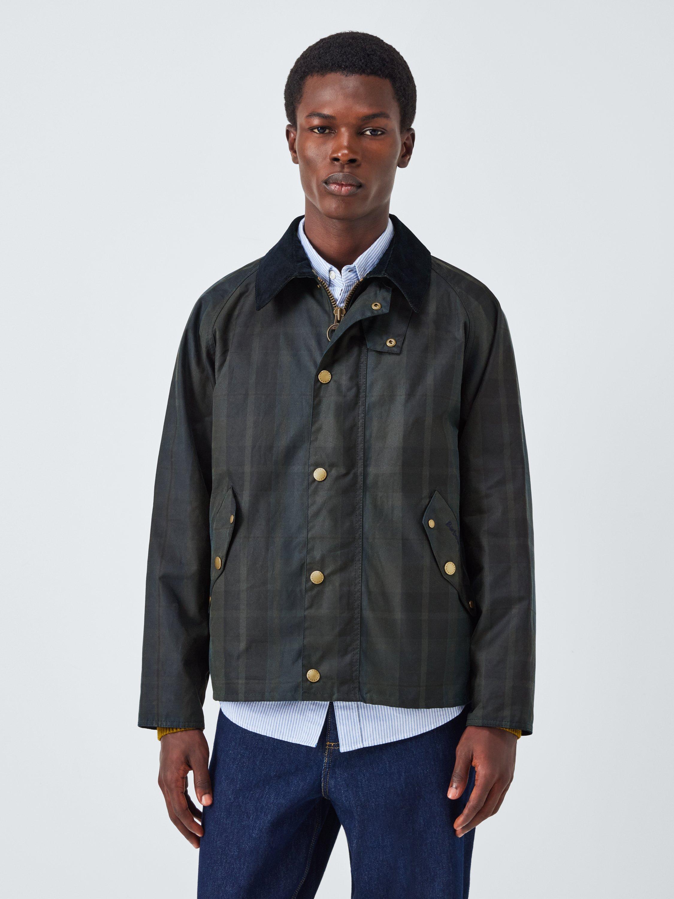 Barbour Tomorrow's Archive Porter Tartan Waxed Cotton Jacket, Dundee Tartan