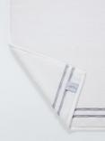 John Lewis Cotton Silk Towels, Silver