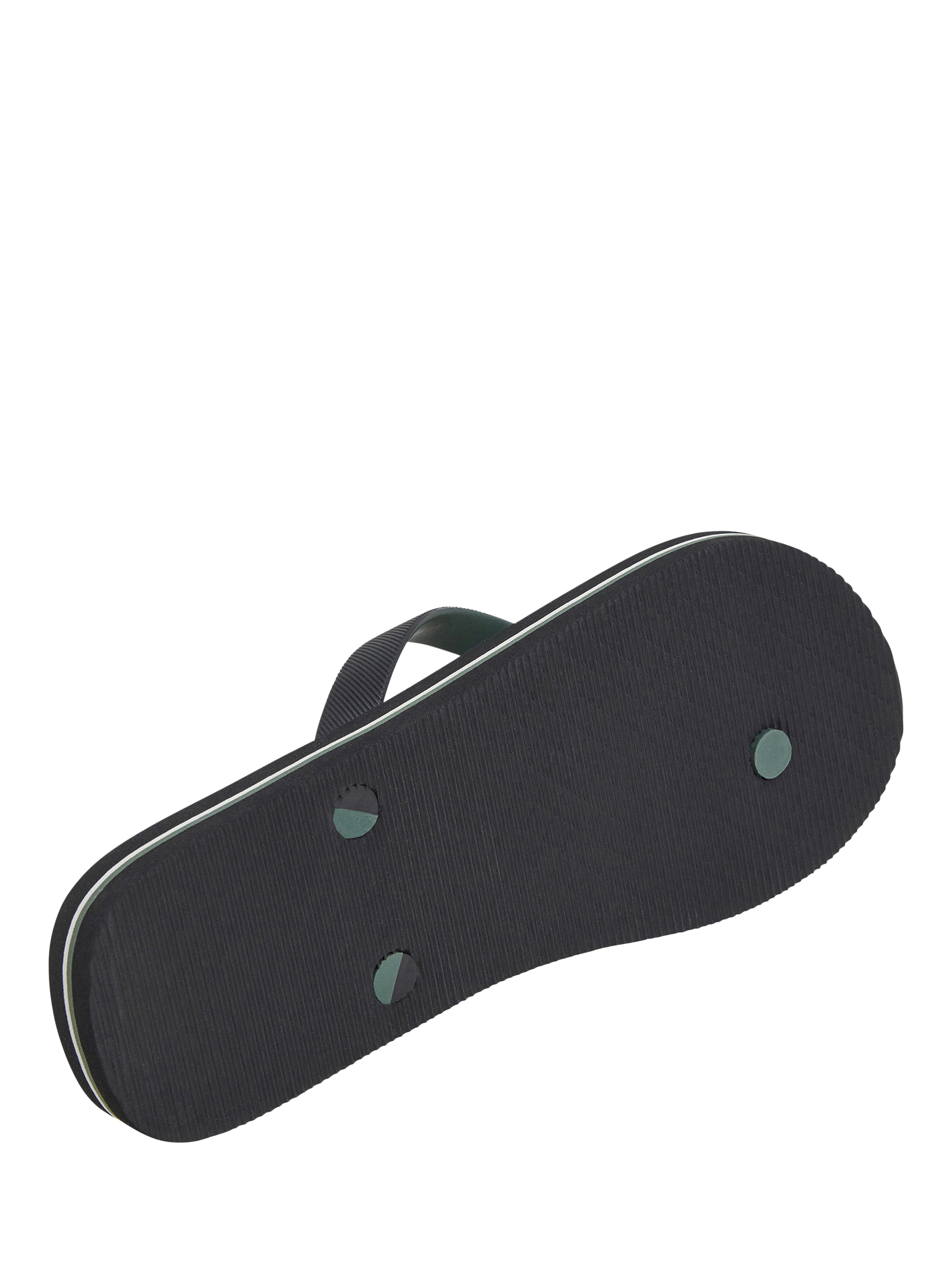 Product image 5 of 5, which shows Hackett London Logo Flip Flops, Black, 11