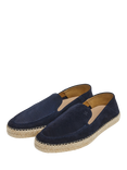 Hackett London Suede Slip On Espadrille Shoes