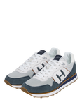 Hackett London Teflor Leather Blend Running Trainers, Marine Blue
